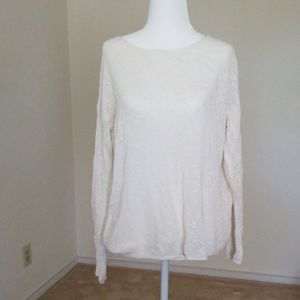 Cream sweater